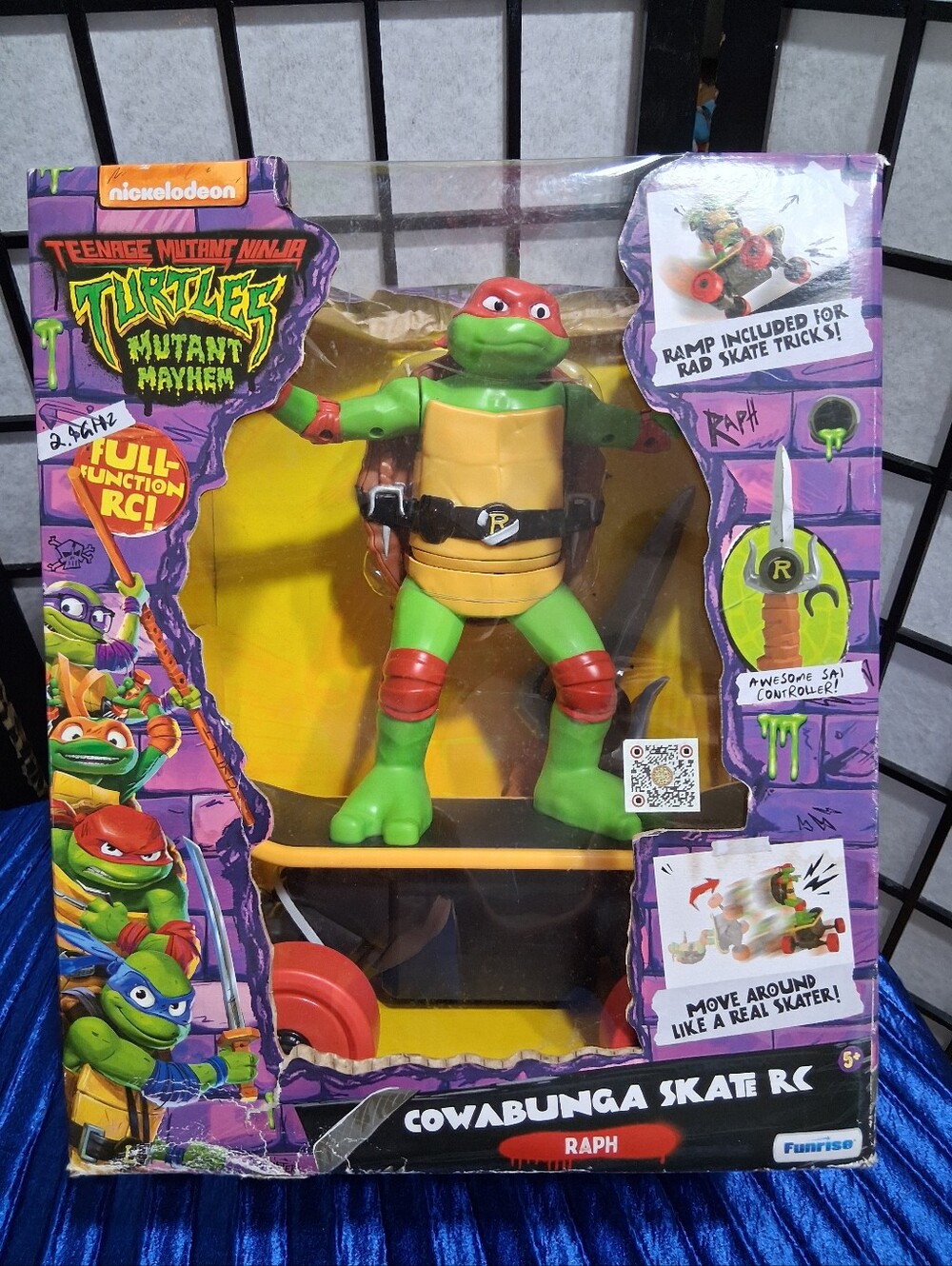 Teenage Mutant Ninja Turtles Raph Cowabunga Skate RC - Green & Red